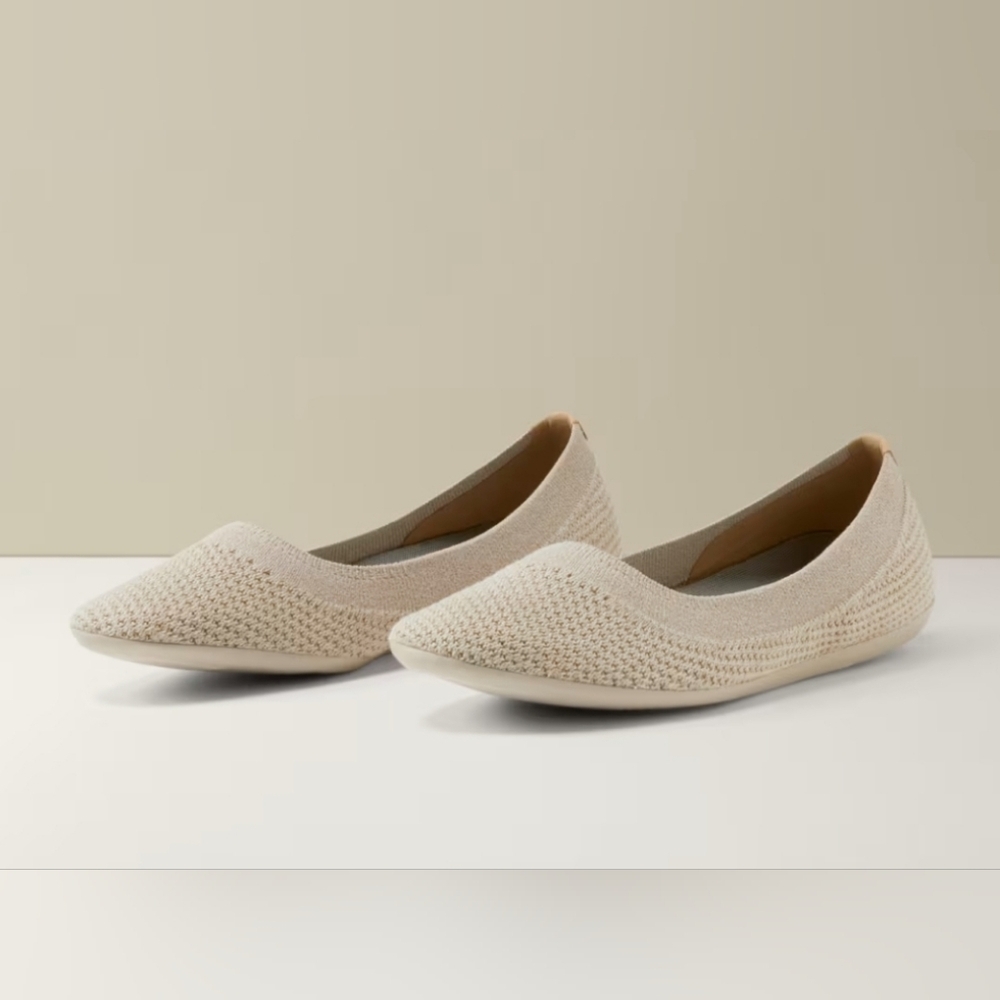 Allbirds | Rugged Beige Tree Breezers Ballet Flats Sz 7